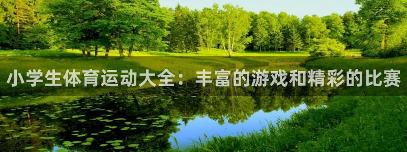 杏鑫5招商：小学生体育运动大全：丰富的游戏和精彩的比赛