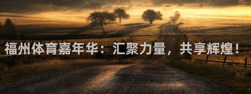 杏鑫凯捷平台：福州体育嘉年华：汇聚力量，共享辉煌！